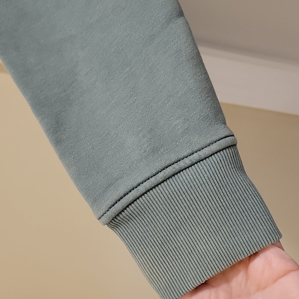 Carhartt Sage Green Full-Zip Hoodie Size 1X (16/18) - Picture 5 of 10